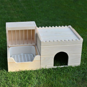 4v1-Seník s prostorem pro WC, hradem a tunelem*