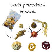 Sada přírodních hraček