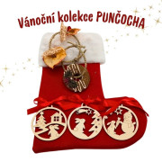 Vánoční kolekce - PUNČOCHA