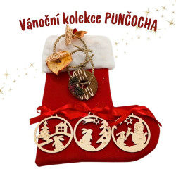 Vánoční kolekce - PUNČOCHA