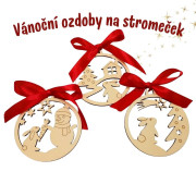 Sada vánočních ozdob