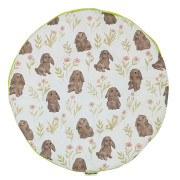 Kulatá podložka zelená