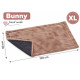 Ručně šitá podložka BUNNY XL