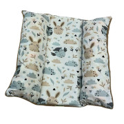 Pelíšek "Lenoška" - bavlna a fleece BÉŽOVÁ