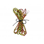 Vodítko splétané duhovočerné