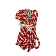 Vodítko splétané vínovorůžové