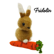 Háčkovaný králíček FRIDOLÍN