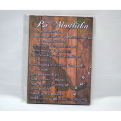 Cedulka malá PSÍ MODLITBA