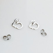 Náušnice-puzety- KRÁLÍČC