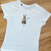 Tričko BOBEK zajda bílá/natural