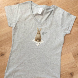 Tričko BOBEK zajda šedá