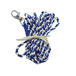 Vodítko splétané bílomodré tmavší
